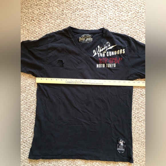 Zara Jeans preowned with many flows women tee Sz XL - Picture 9 of 9